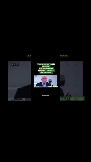 Lula no @Ratinho sendo Lula o Pai da enganação