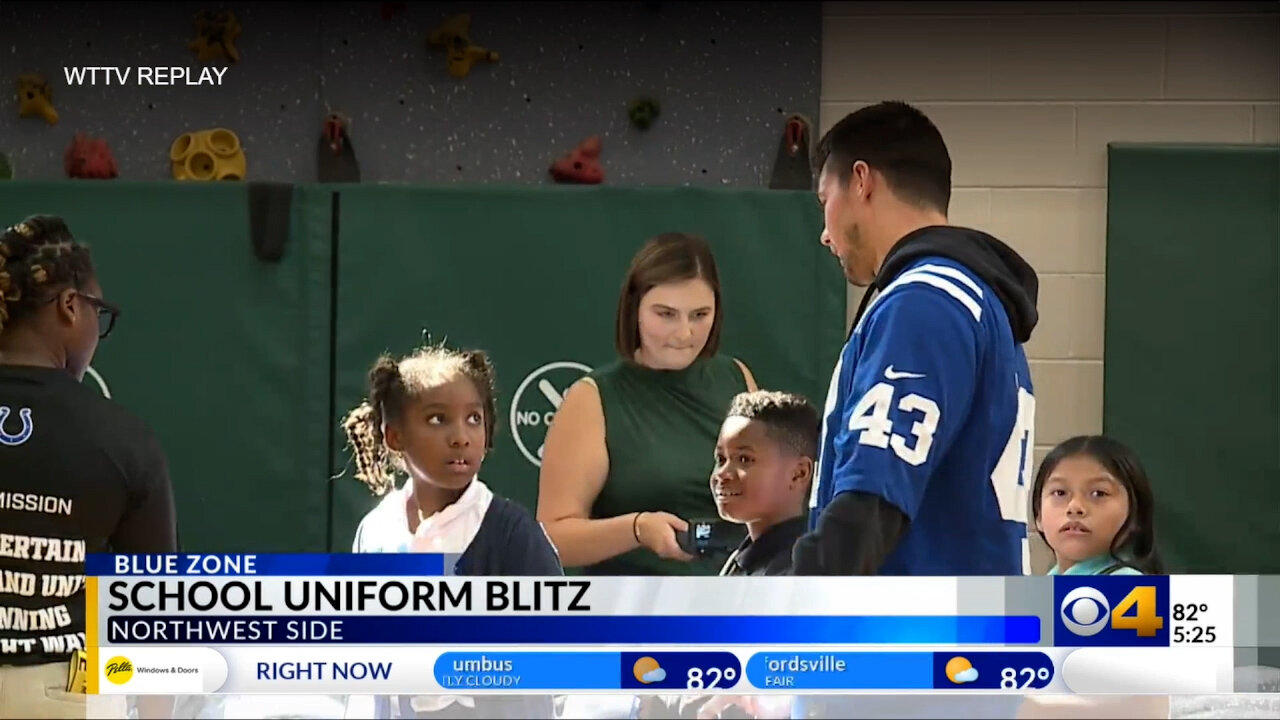 September 10, 2024 - Anthony Richardson & Other Colts Visit Indianapolis Elementary School