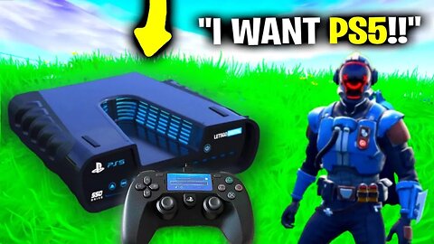 I Pretended I Got A Playstation 5 EARLY.. (Fortnite)