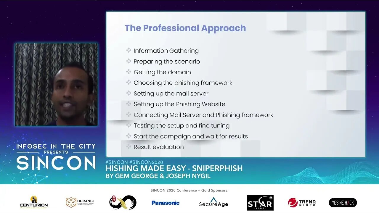 SINCON 2020 Phishing Made Easy SniperPhish A Web Email Spear Phishing Toolkit