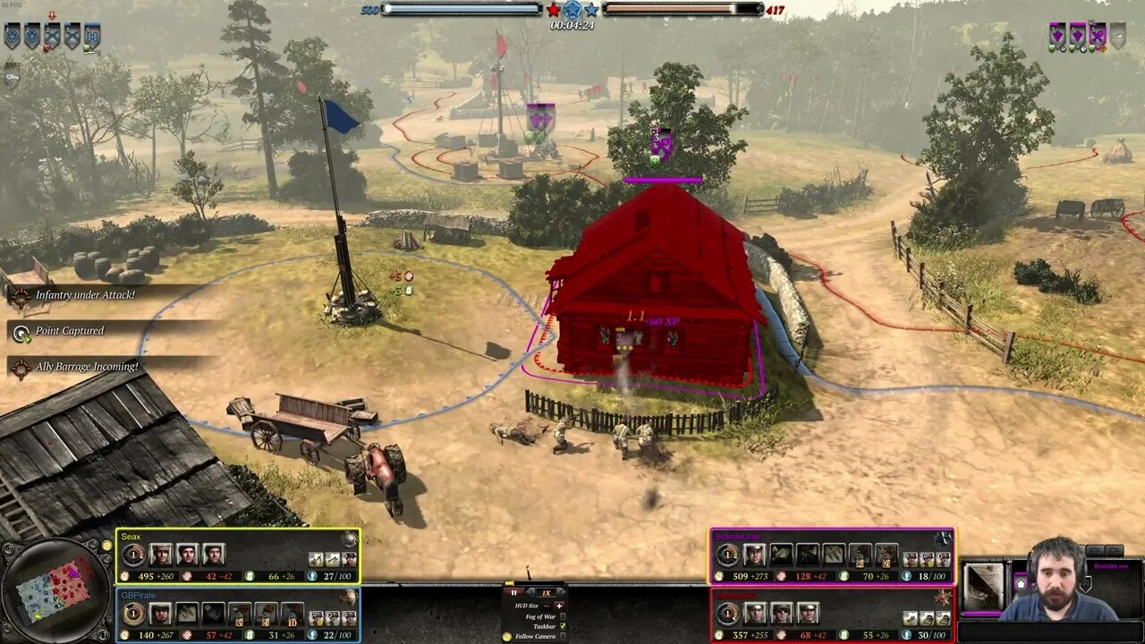 Seax, GBPirate vs Brainlet.exe, Bankss35 || Company of Heroes 2