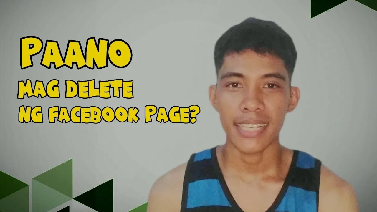 rbchannel - PAANO MAG DELETE NG FACEBOOK PAGE? #tutorials