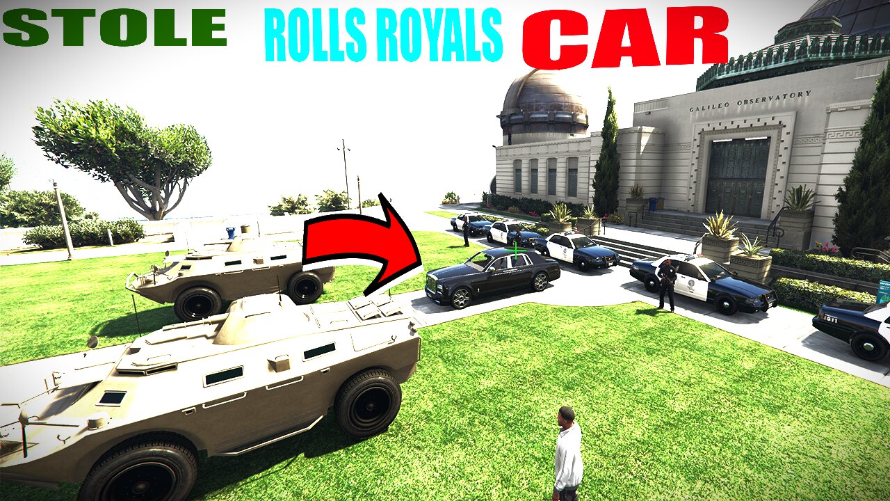 STEALING PRIME MINISTER CAR IN GTA 5