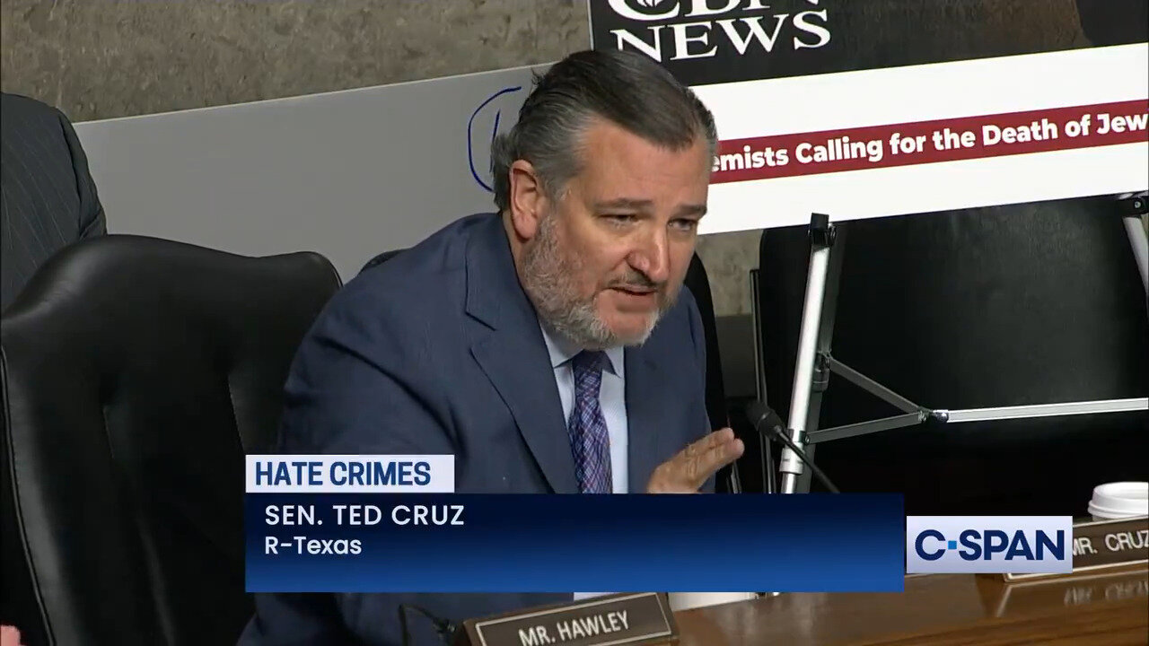 Sen. Ted Cruz's Rant About Antisemitism Triggers Antisemite During Hearing, Proving His Point