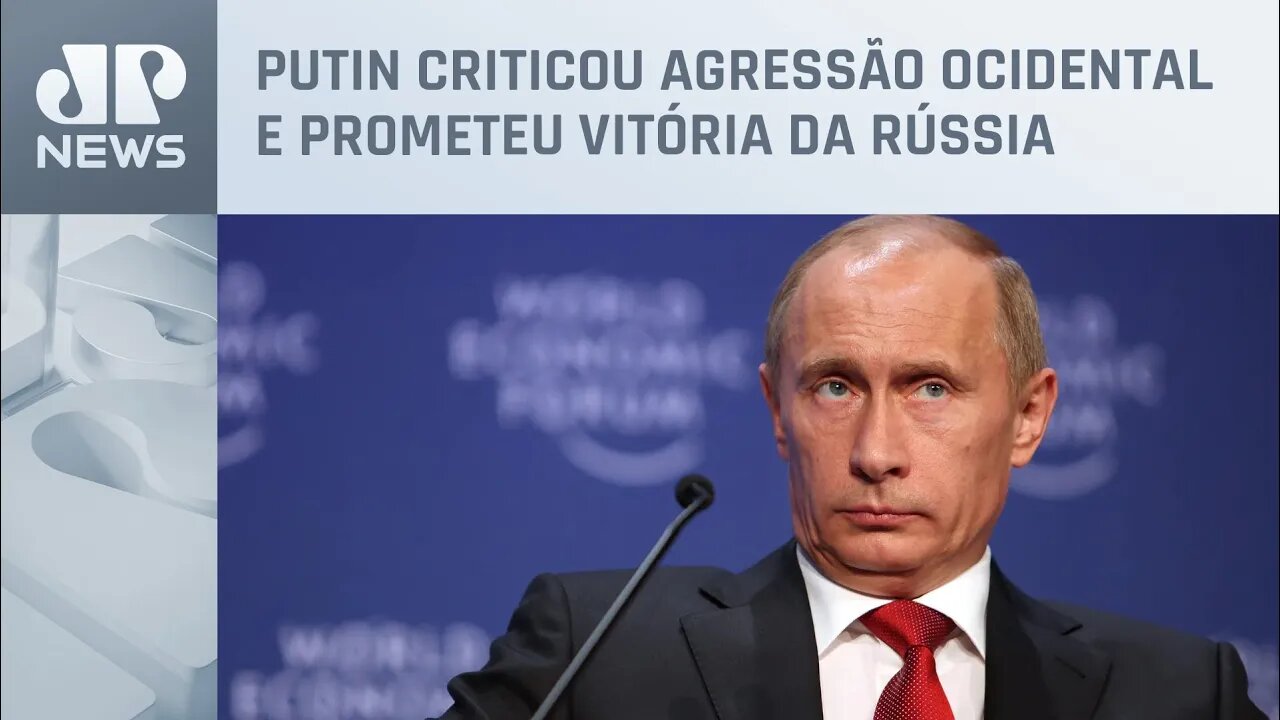 Presidente Putin faz paralelo da Ucrânia com a Segunda Guerra Mundial