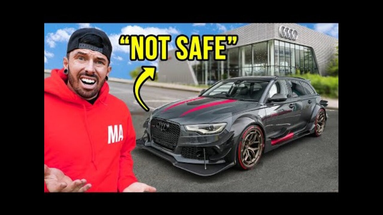 AUDI WANTED BACK MY RS6 GT3 I JUST REBUILT