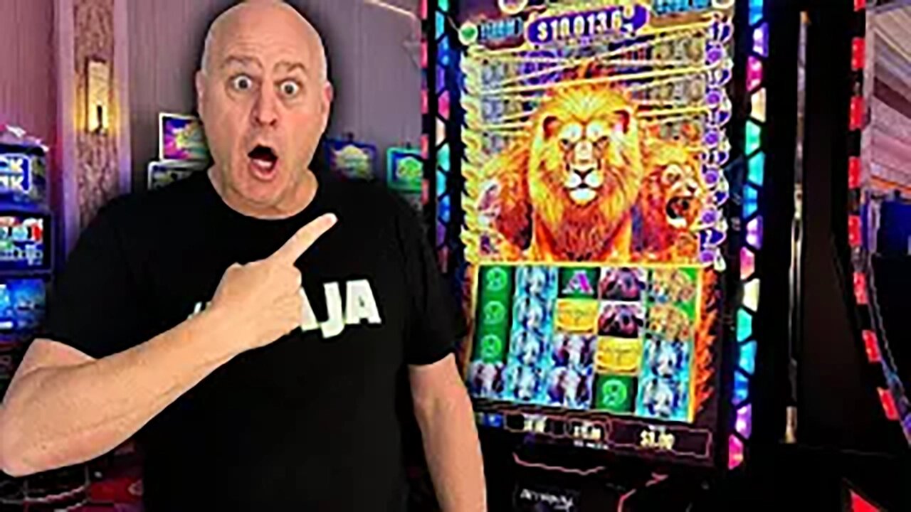 BEGINNERS LUCK!!! EPIC JACKPOT WIN ON FIRESTORM LION SLOTS!