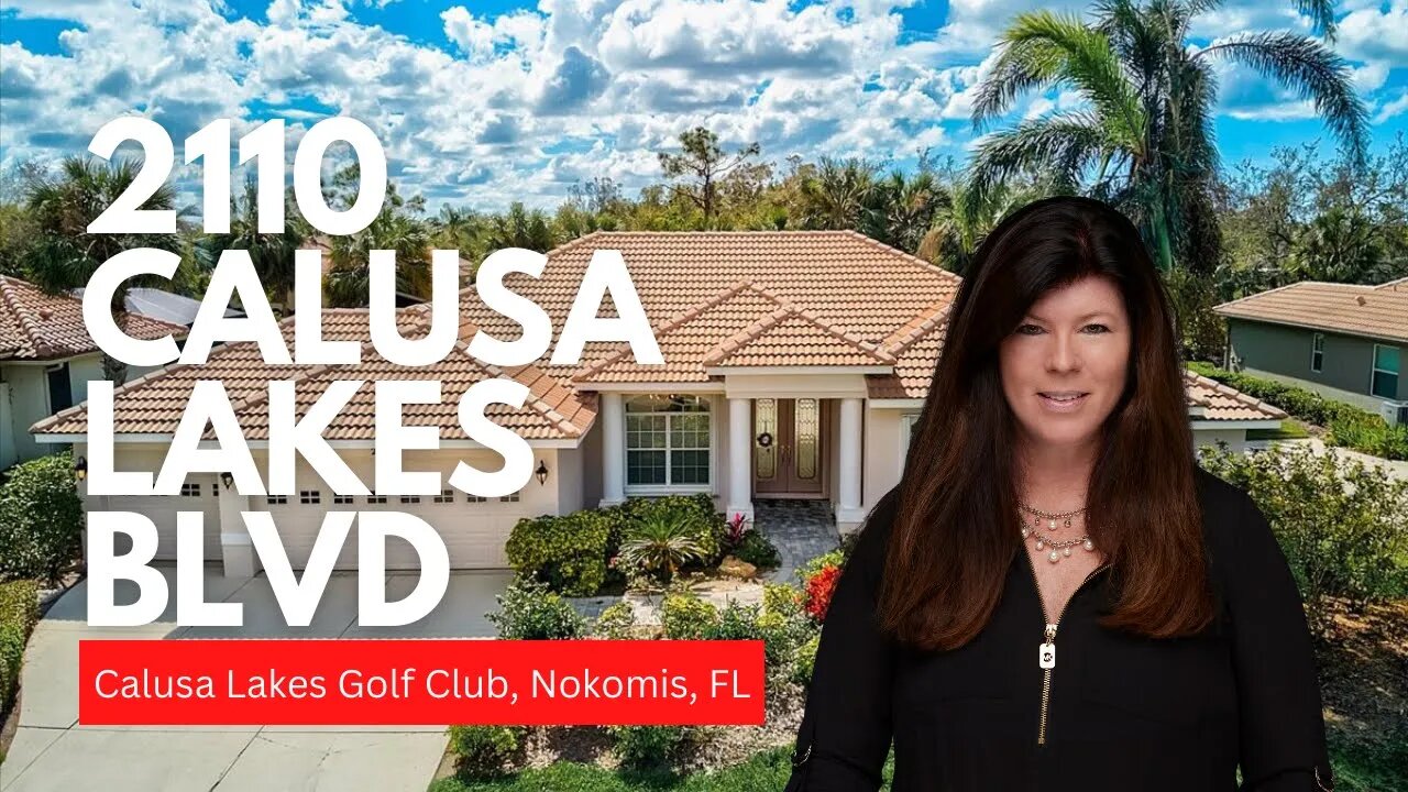 2110 Calusa Lakes Blvd Nokomis FL | Homes for Sale in Calusa Lakes