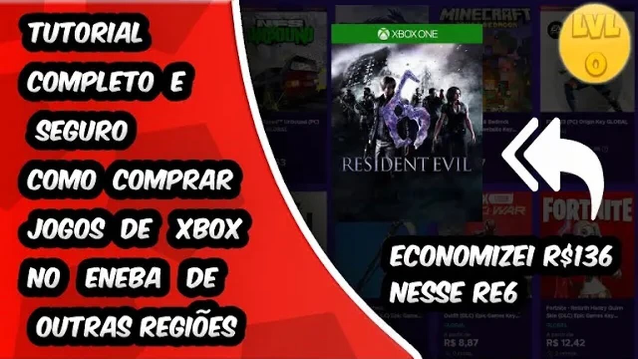 Como Comprar Jogos Baratos de Xbox no Eneba de Outras Regiões (Argentina, Turquia) de Forma Segura.