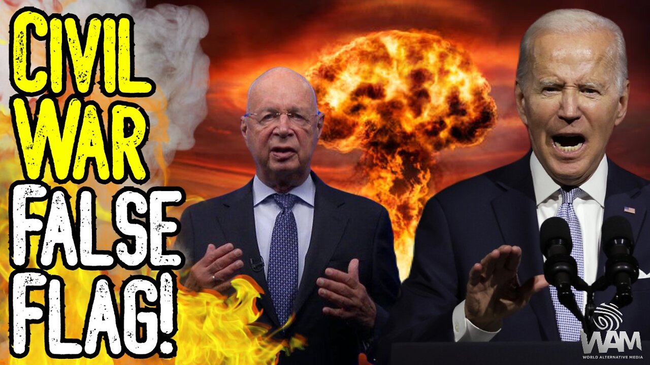 CIVIL WAR FALSE FLAG! - This Is A WAR ON YOU! - Biden Admin Compares You To Al Qaeda!