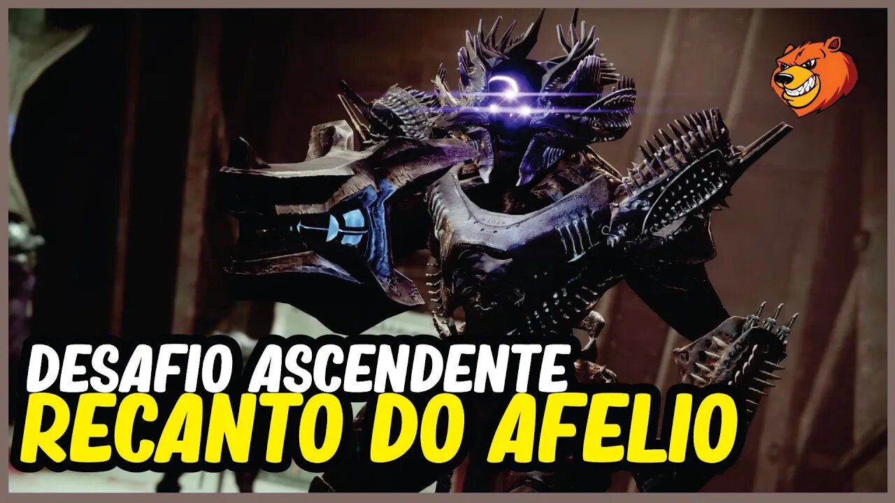 DESTINY 2 │DESAFIO ASCENDENTE SEMANAL RECANTO DO AFELIO