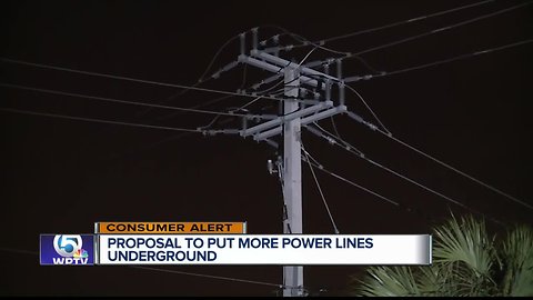 Florida bill would require electric companies to place more power lines underground