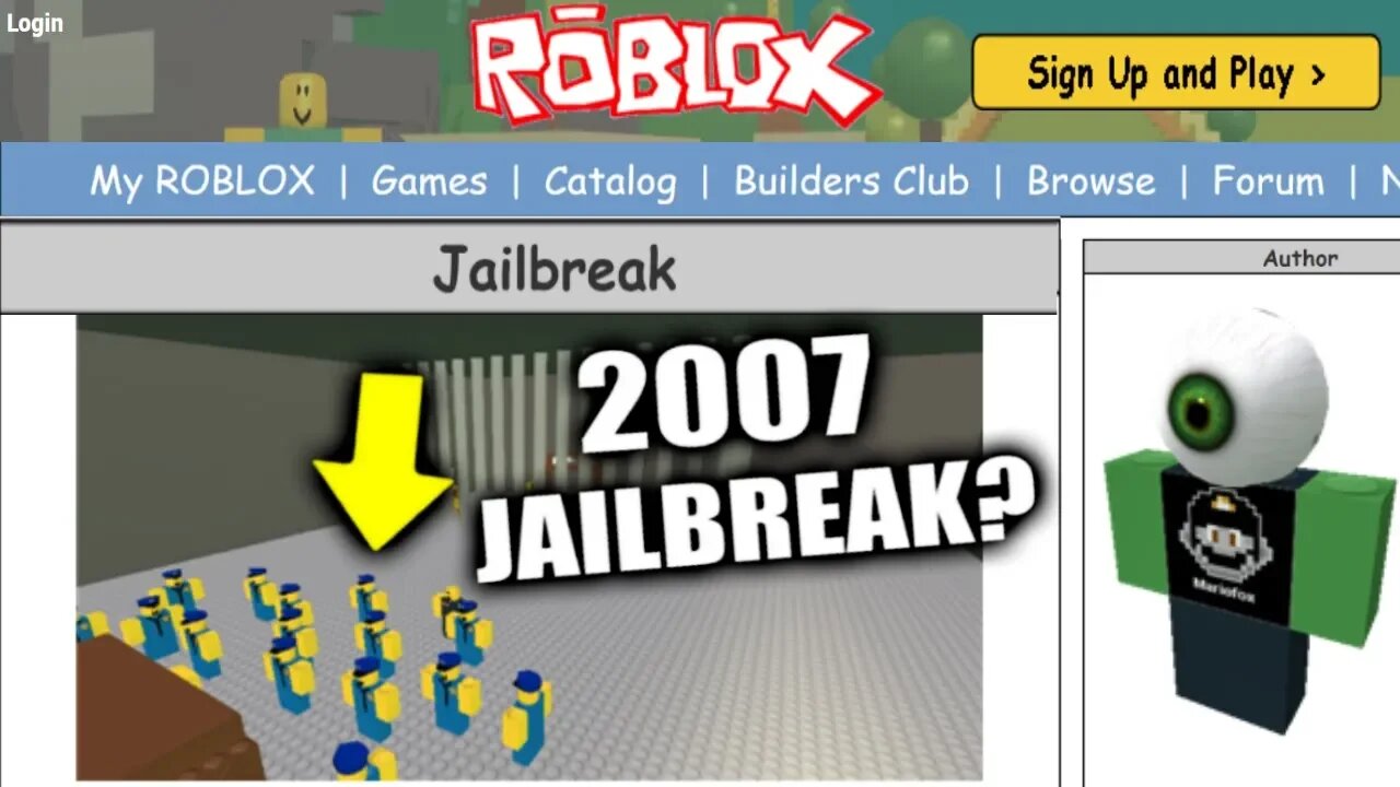 HOW TO VISIT 2007 ROBLOX!