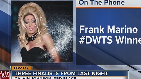 Frank Marino talks Dancing with The Stars finale