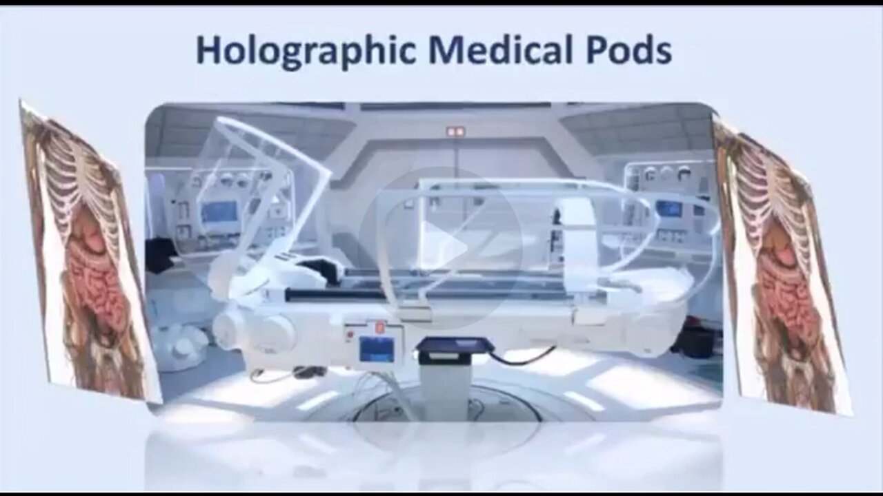 Holographic Medical Pods Are On Way In Not Already Here!