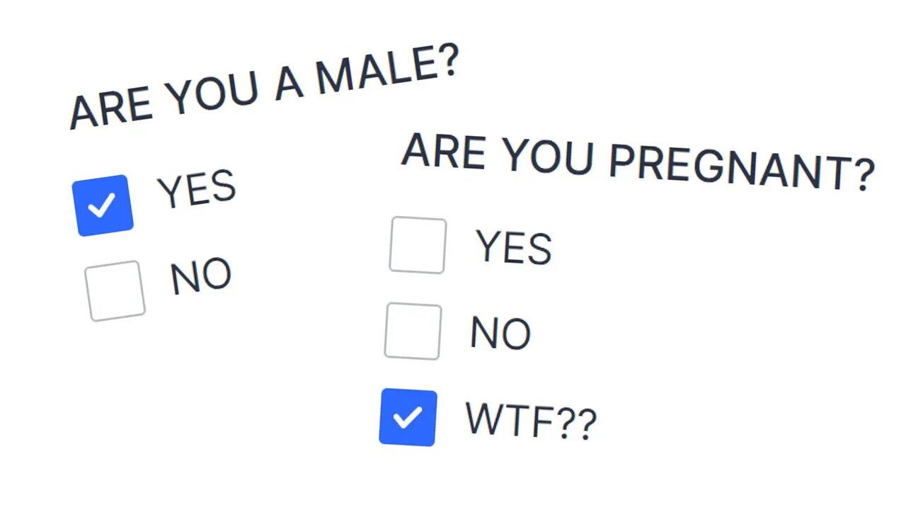 Are you PREGNANT? Male blood donor REJECTED!