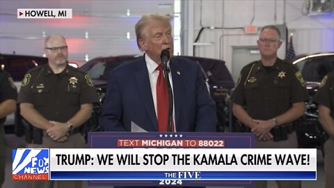 THE FIVE: Trump counters DNC with tough-on-crime speech (August 20, 2024)