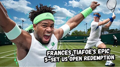 Frances Tiafoe Seeks Redemption in Epic 5-Set US Open Battle
