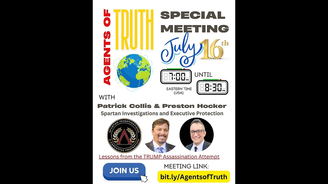 Agents of Truth July 16