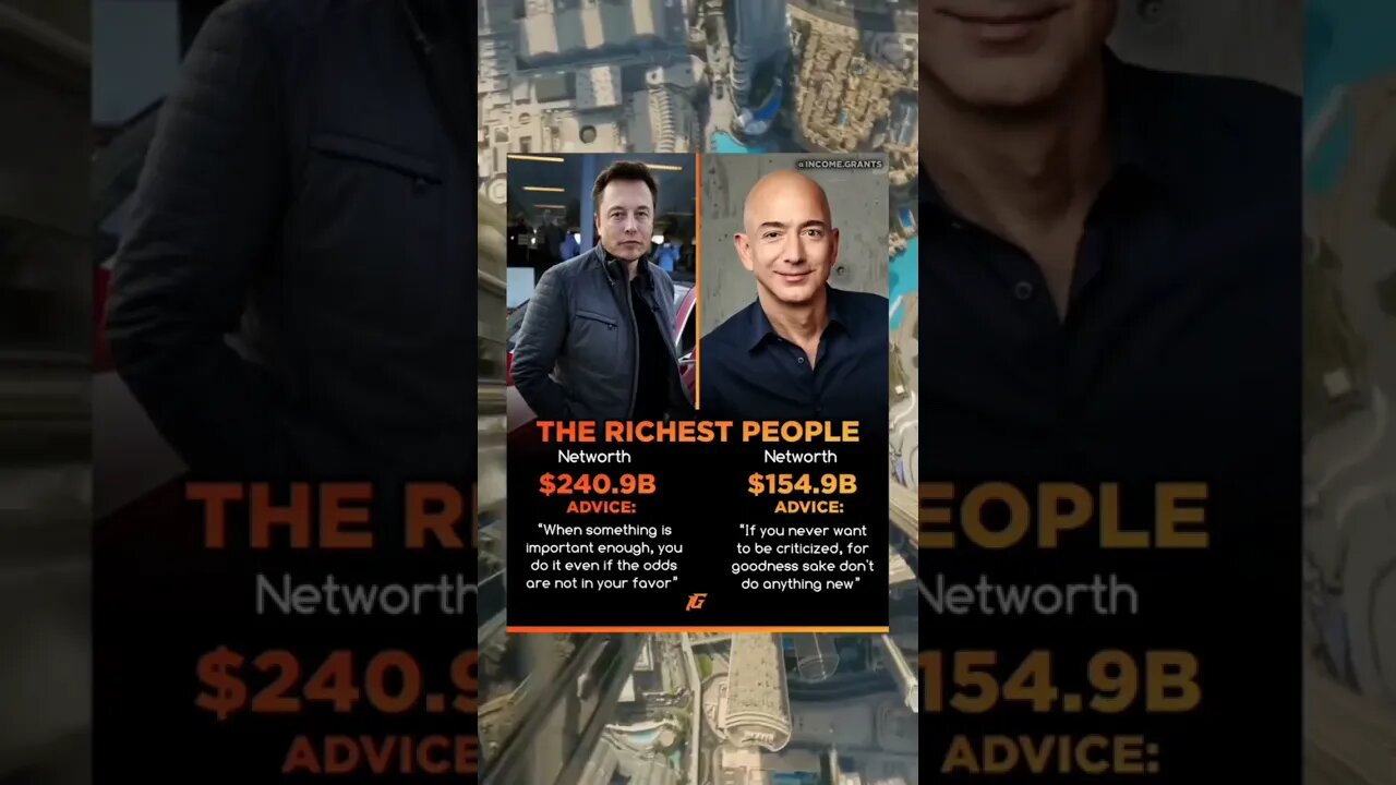 The richest people’s advice #motivational #billionaire #billionairerules #rich #elonmusk #jeffbezos