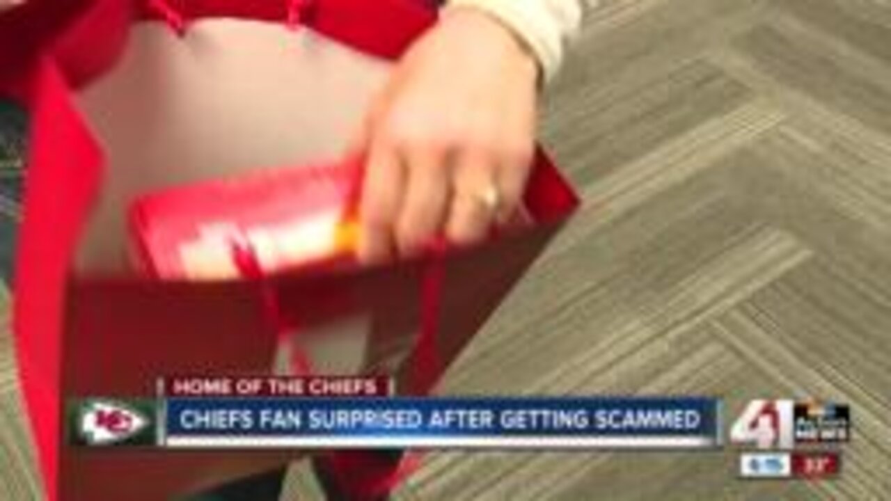 Chiefs fan scammed out of tickets gets Red Friday surprise