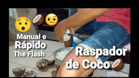 Raspador de Coco manual fácil THE FLASH