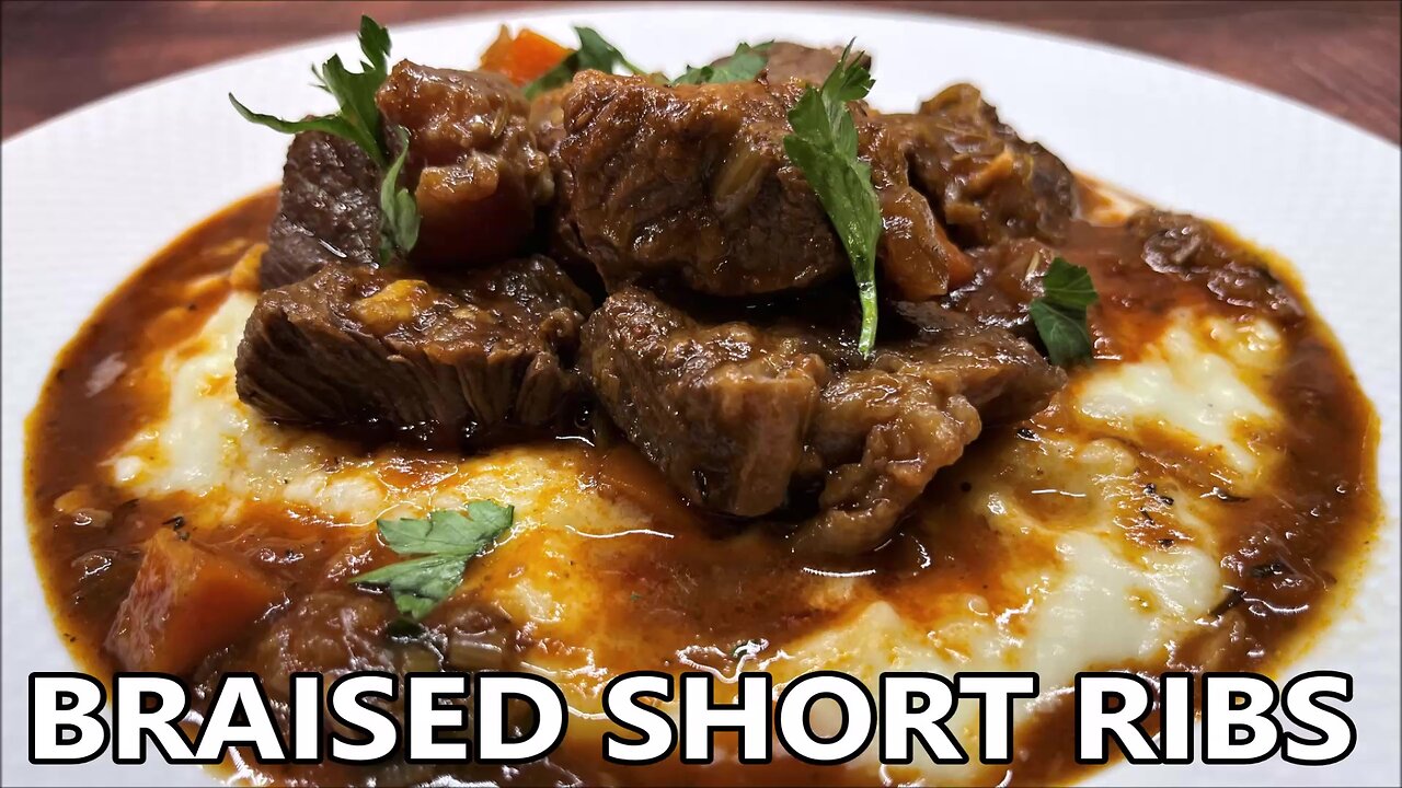 Braised Short Ribs I Slow Cooked-Melt In Your Mouth-Beef Short Ribs Recipe I By Gastro Guru