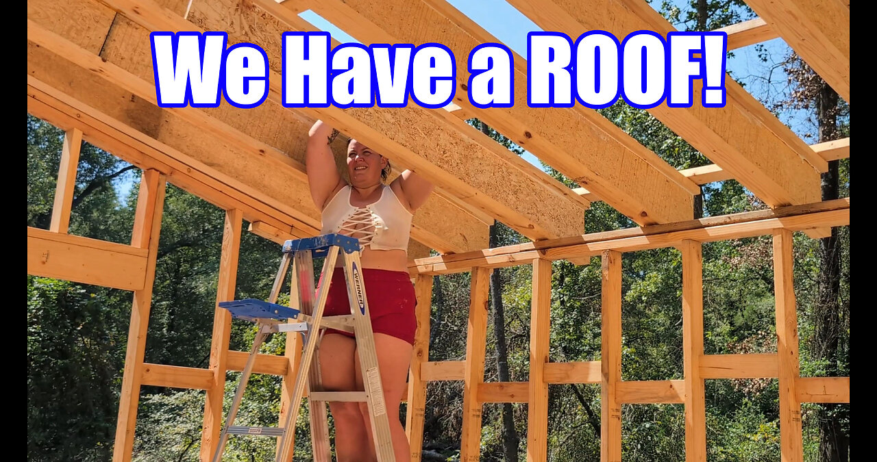 Ep. 22 - We Installed our METAL ROOF! Plus Britt Tries to Twerk and Steve Tells Dad Jokes 😂