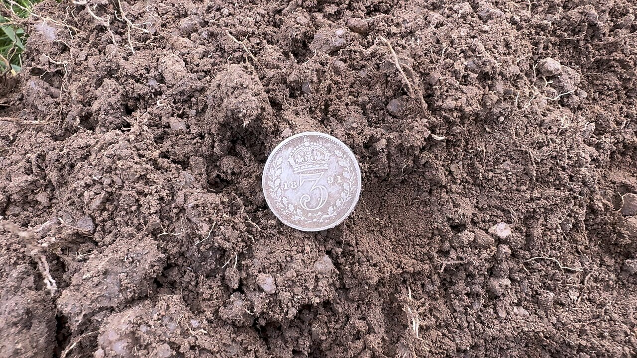 Victorian Jubilee Silver Metal Detecting