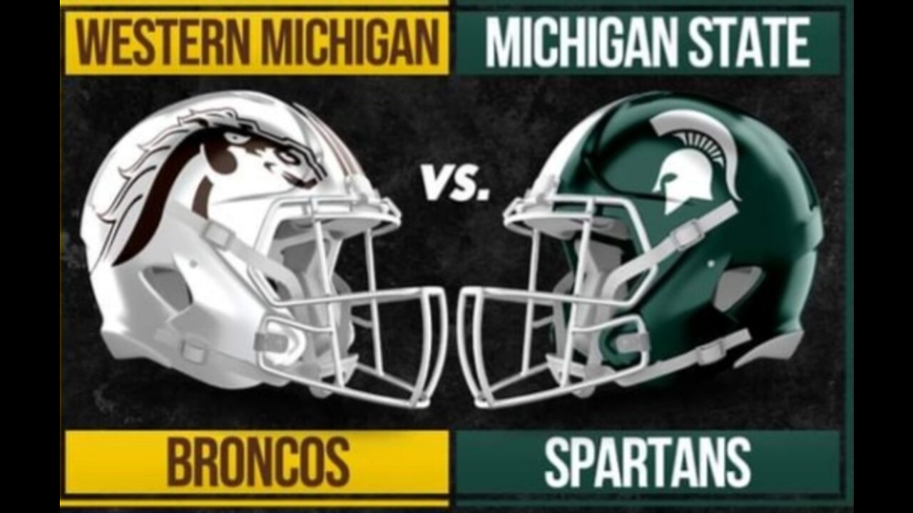 My Western Michigan Broncos at Michigan State Spartans preview 9-2-22. College Football is back