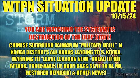 WTPN ~ Judy Byington ~ Situation Update ~ 10-15-24 ~ Trump Return ~ Restored Republic via a GCR