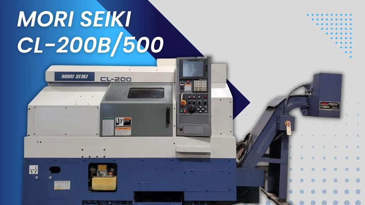 MORI SEIKI CL-200B/500 CNC TURNING CENTER LATHE SKU 2132 – MachineStation