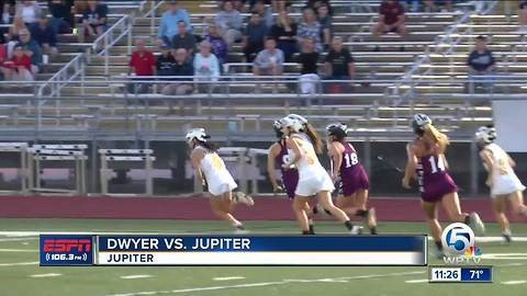 Dwyer at Jupiter Girls Lacrosse