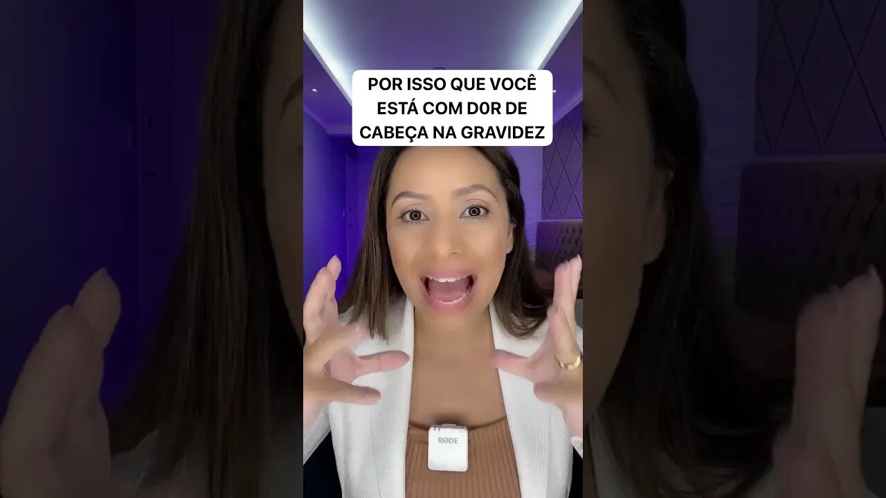 Dor de cabeça na gravidez