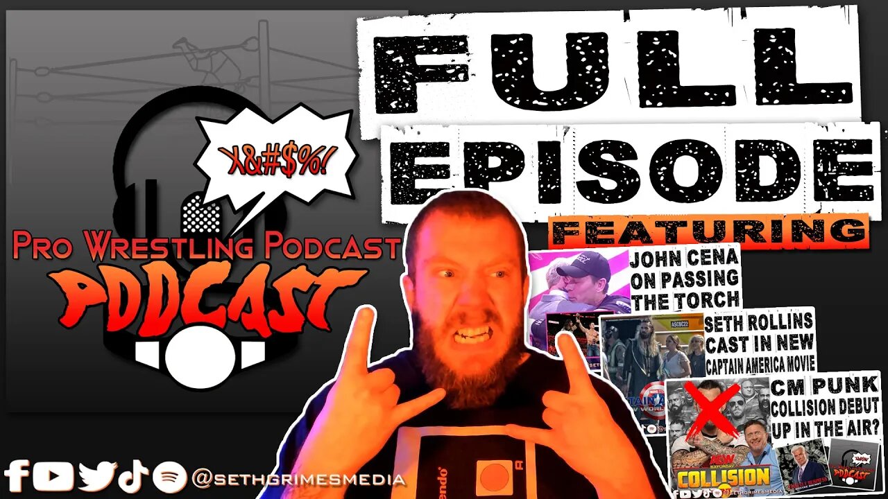 Who The F*ck Is Ace Steel? | Pro Wrestling Podcast Podcast Ep 082 Full Episode #wweraw #aewdynamite