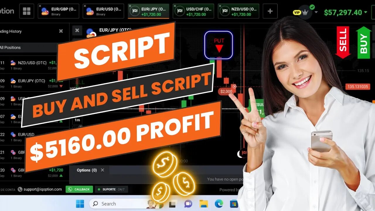 Master Trading with IQ Option's Buy and Sell Scripts