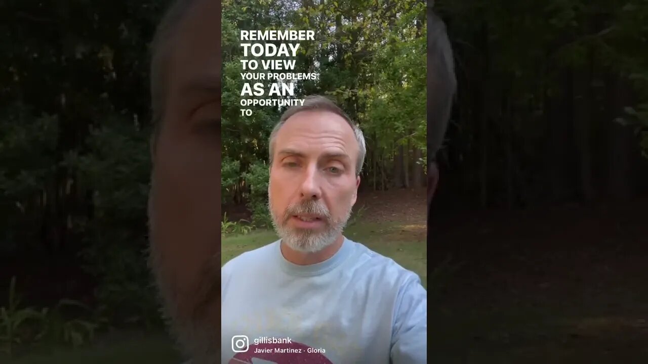 View problems as opportunities to make a big difference. #mattgillis