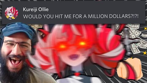 REACTION to WOULD YOU HIT OLLIE FOR A MILLION DOLLARS