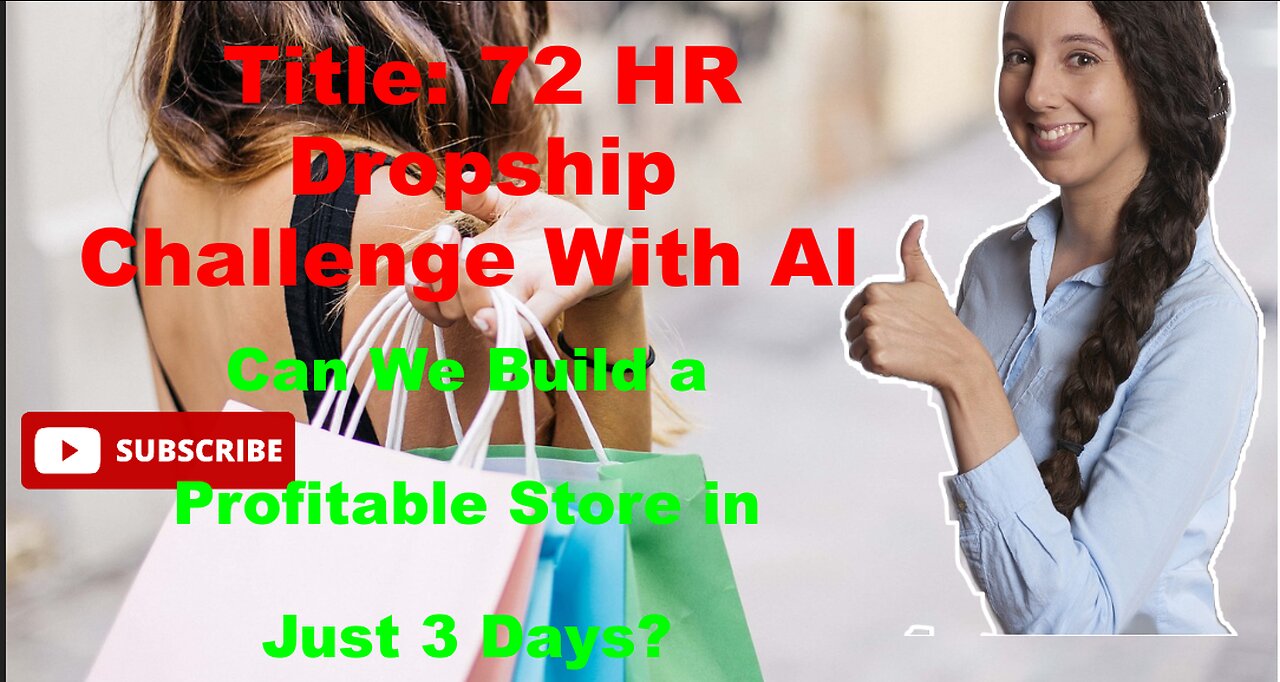 72 HR Dropship Challenge with Al | Can We Build a Profitable Store in Just 3 Days? #dropshipping