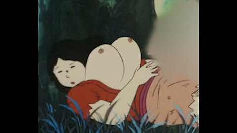 Barefoot Gen - Dead Mom/Ushio Asami Bouncing Tits