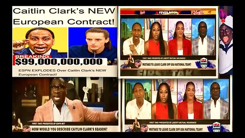 Jim Fetzer ESPN Blackies Explode As Caitlin Clark Leaves WNBA Over Racist Blacks Attacking Crackers