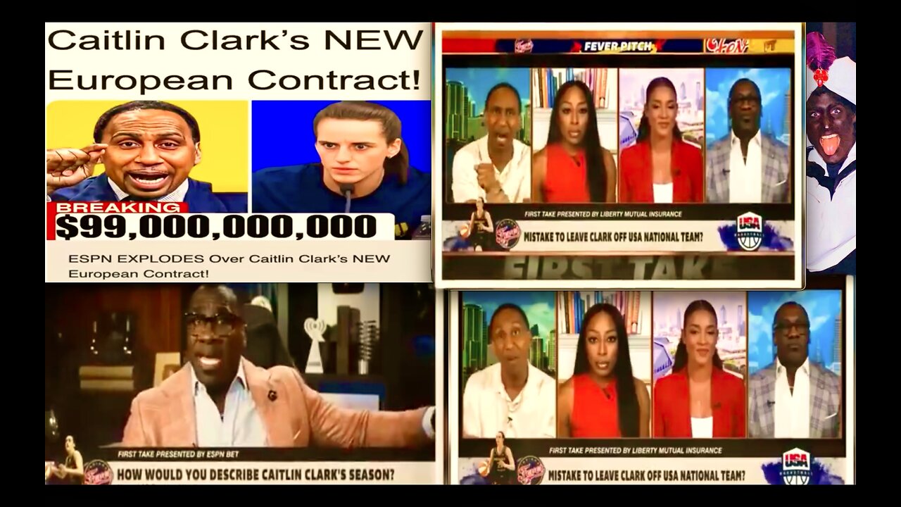 Jim Fetzer ESPN Blackies Explode As Caitlin Clark Leaves WNBA Over Racist Blacks Attacking Crackers