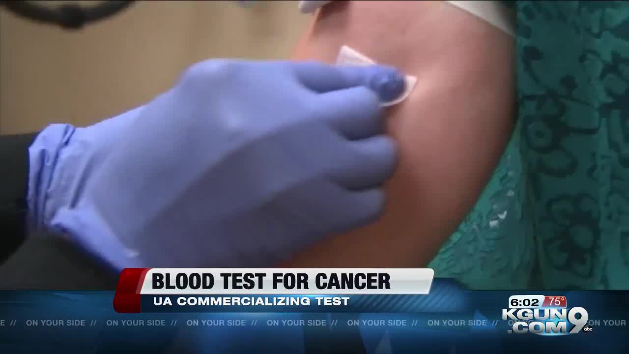 UA develops blood test for cancer