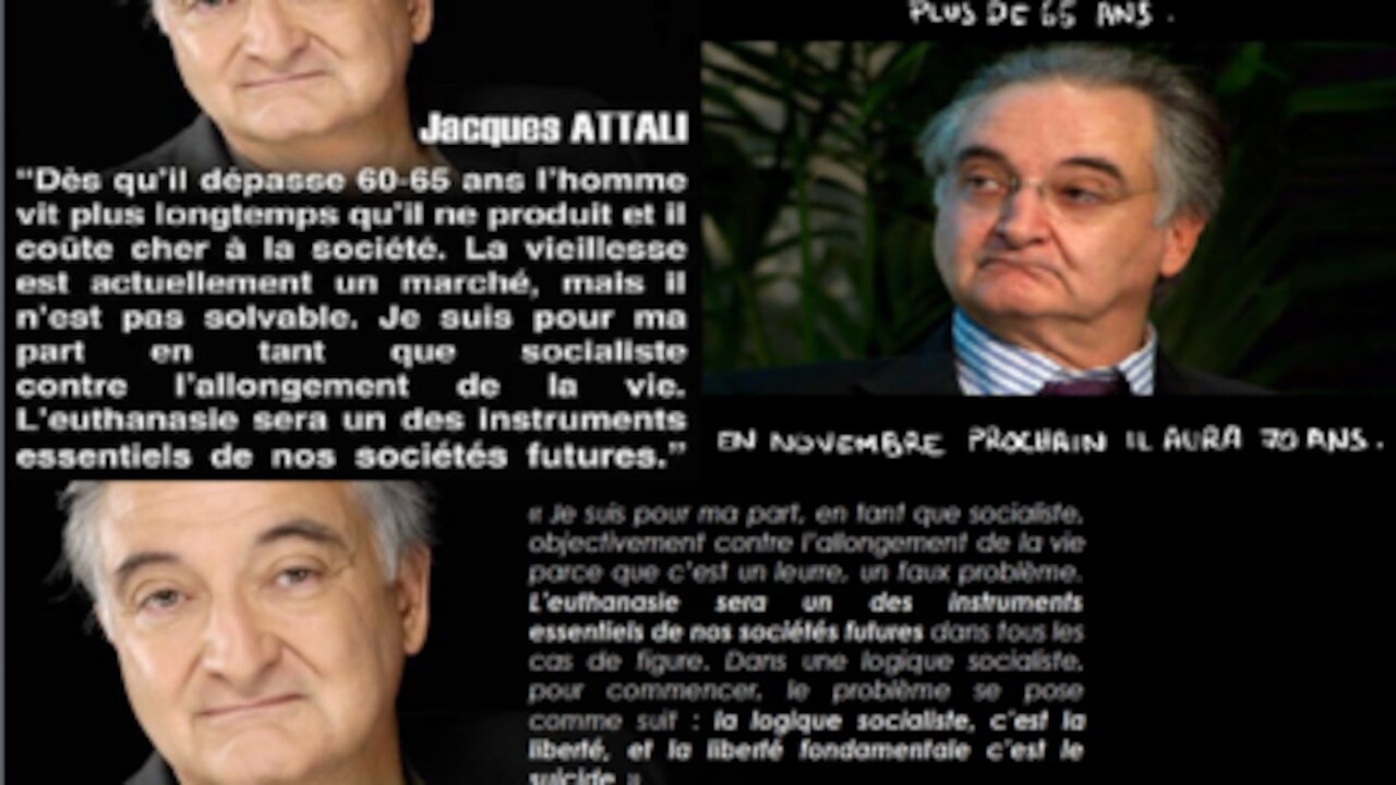 En 1981, Jacques Attali menace le monde d'une pandémie !