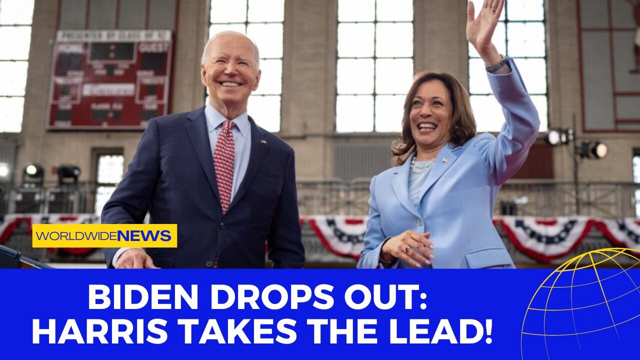 Biden Drops Out: Harris Takes the Lead!