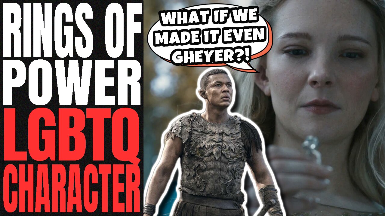 Rings Of Power MAKES THE CAST LGBTQ | Sauron And Galadriel FALL IN LOVE In New NON CANON ROMANCE