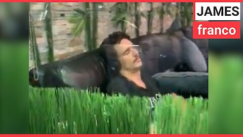 James Franco spotted snoozing at massage parlor