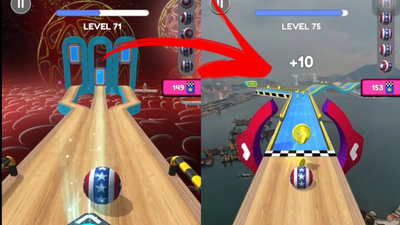 GOING BALLS 228 || Speed RUN || 68 + ONE