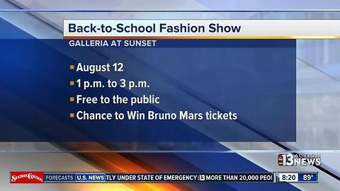 Galleria at Sunset hosts Back-to-School Fashion Show