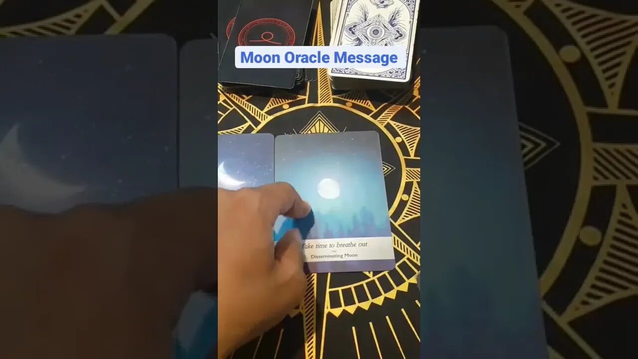 Moon Oracle Message for you right now . Pick A Card